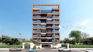Elevation of real estate project Nest One located at Bhavnagar, Bhavnagar, Gujarat