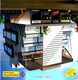 Elevation of real estate project Swastik Square located at Bhavnagar, Bhavnagar, Gujarat