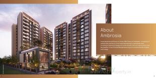 Elevation of real estate project Ambrosia located at Dantali, Gandhinagar, Gujarat