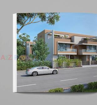 Elevation of real estate project Ami Elegance located at Sargasan, Gandhinagar, Gujarat