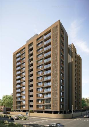 Elevation of real estate project Atulyam located at Kudasan, Gandhinagar, Gujarat