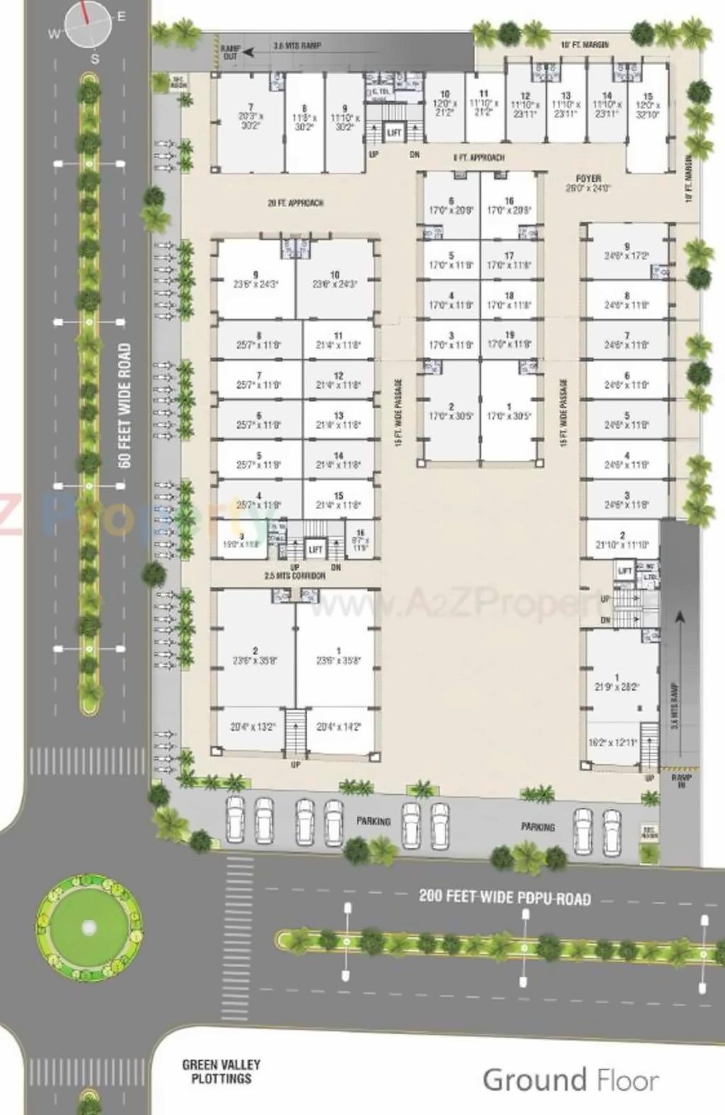 Buiness Park | Shops, null & Offices at Raisan, Gandhinagar