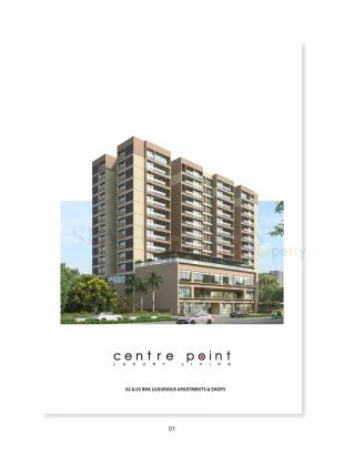 Elevation of real estate project Centre Point located at Kudasan, Gandhinagar, Gujarat