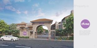 Elevation of real estate project Divine located at Santej--rakanpur, Gandhinagar, Gujarat