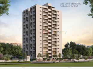 Elevation of real estate project Ever Mark 4 located at Vavol, Gandhinagar, Gujarat