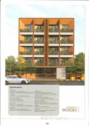 Elevation of real estate project Greenwood Ii located at Gandhinagar, Gandhinagar, Gujarat