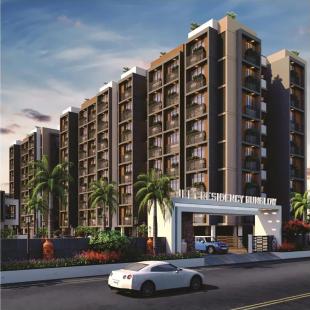Elevation of real estate project Jeet Residency located at Palaj, Gandhinagar, Gujarat
