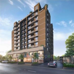 Elevation of real estate project Kailash Rejoice located at Nana-chiloda, Gandhinagar, Gujarat
