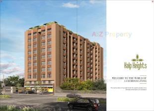 Elevation of real estate project Kalp Heights located at Khoraj, Gandhinagar, Gujarat