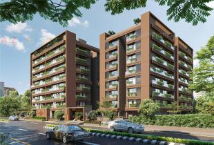 Elevation of real estate project Keshavam Saavi located at Radheja, Gandhinagar, Gujarat