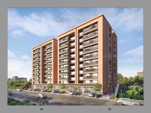 Elevation of real estate project Keshvam Clifton located at Khoraj, Gandhinagar, Gujarat