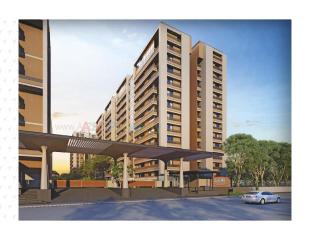 Elevation of real estate project Luxuria located at Santej--rakanpur, Gandhinagar, Gujarat