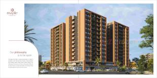 Elevation of real estate project Maple Heights located at Chiloda, Gandhinagar, Gujarat