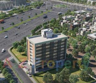Elevation of real estate project Medico House By Sangath Ipl located at Motera, Gandhinagar, Gujarat