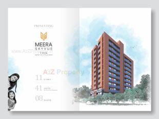 Elevation of real estate project Meera Skyvue located at Raysan, Gandhinagar, Gujarat