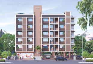 Elevation of real estate project Prive' located at Uvarsad, Gandhinagar, Gujarat