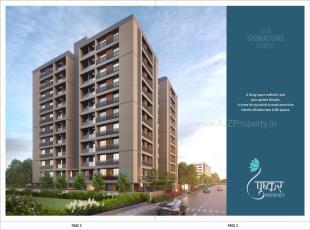 Elevation of real estate project Pushkar Residency located at Gandhinagar, Gandhinagar, Gujarat