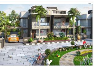 Elevation of real estate project Royal Orchid located at Zundal, Gandhinagar, Gujarat