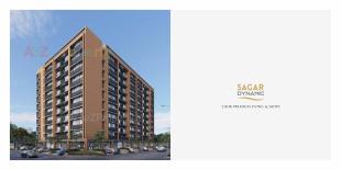 Elevation of real estate project Sagar Dynamic located at Kudasan, Gandhinagar, Gujarat