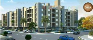 Elevation of real estate project Sanvi Residency located at Dehgam, Gandhinagar, Gujarat