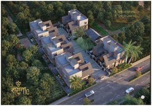 Elevation of real estate project Shagun 10 located at Raysan, Gandhinagar, Gujarat