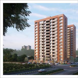 Elevation of real estate project Shikshapatri Sky Line located at Sargasan, Gandhinagar, Gujarat