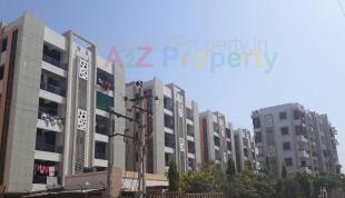 Elevation of real estate project Shranam Greens Appartment located at Kalol, Gandhinagar, Gujarat