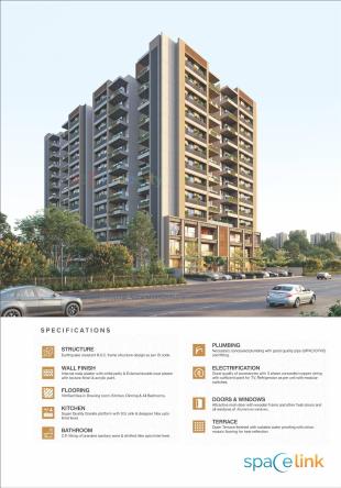 Elevation of real estate project Spacelink located at Koba, Gandhinagar, Gujarat