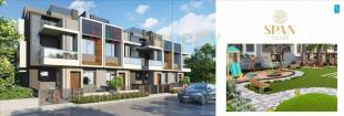 Elevation of real estate project Span Villas located at Gandhinagar, Gandhinagar, Gujarat