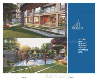Elevation of real estate project Sparsh Skyline located at Koba, Gandhinagar, Gujarat