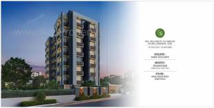 Elevation of real estate project Tulsi Residency located at Vavol, Gandhinagar, Gujarat