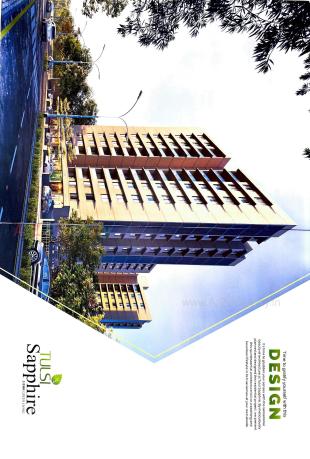 Elevation of real estate project Tulsi Sapphire located at Vavol, Gandhinagar, Gujarat