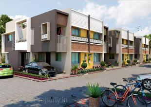 Elevation of real estate project Vraj Gopi Residency located at Dehgam, Gandhinagar, Gujarat
