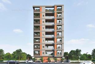 Elevation of real estate project Antriksh Skyline located at Jamnagar, Jamnagar, Gujarat