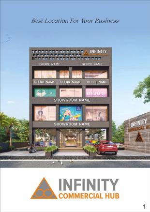Elevation of real estate project Infinity  Hub located at Jamnagar, Jamnagar, Gujarat