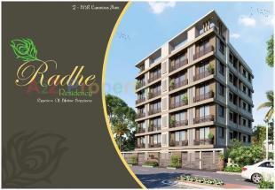 Elevation of real estate project Radhe Residency located at Jamnagar, Jamnagar, Gujarat