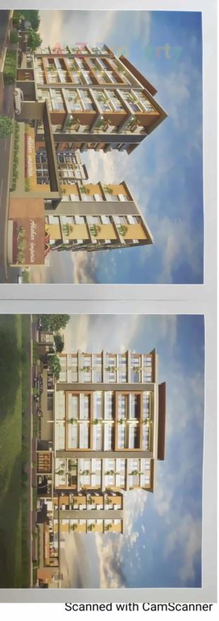 Elevation of real estate project Akshar Imperia located at Junagadh, Junagadh, Gujarat