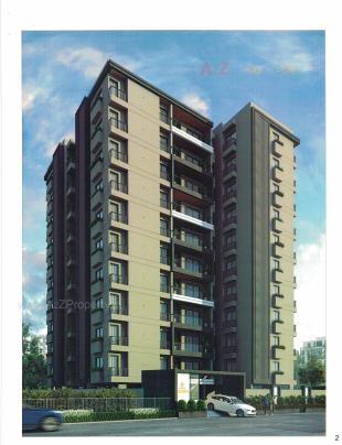 Elevation of real estate project Galaxy Ananta located at Zanzarda, Junagadh, Gujarat