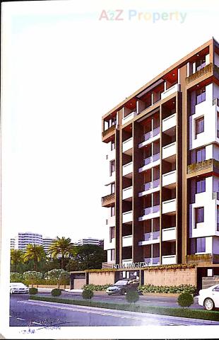 Elevation of real estate project Iscon Heights located at Moti-palace-township-1, Junagadh, Gujarat