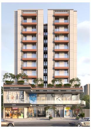 Elevation of real estate project Saltora Green located at Junagadh, Junagadh, Gujarat