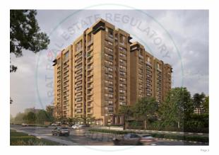 Elevation of real estate project Central Vista located at Nagalpur, Mehsana, Gujarat