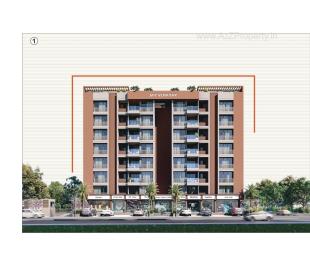 Elevation of real estate project Jay Vinayak Heights One located at Kadi, Mehsana, Gujarat