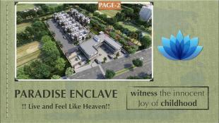 Elevation of real estate project Paradise Enclave located at Kadi, Mehsana, Gujarat