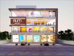Elevation of real estate project Aum Galaxy located at Navsari, Navsari, Gujarat