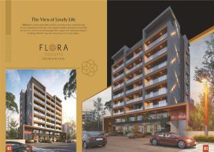 Elevation of real estate project Flora Heights located at Vijlpore-nasari, Navsari, Gujarat