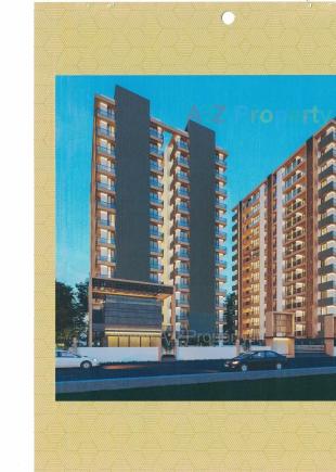 Elevation of real estate project Aalap Astoria located at Nanamava, Rajkot, Gujarat