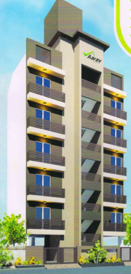 Elevation of real estate project Aarav Arcade located at Mavdi, Rajkot, Gujarat