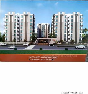 Elevation of real estate project Akshar Parisar located at Mavdi, Rajkot, Gujarat