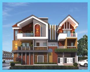 Elevation of real estate project Ananat Villa located at Mavdi, Rajkot, Gujarat