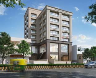Elevation of real estate project Anant The Work Space located at Rajkot, Rajkot, Gujarat